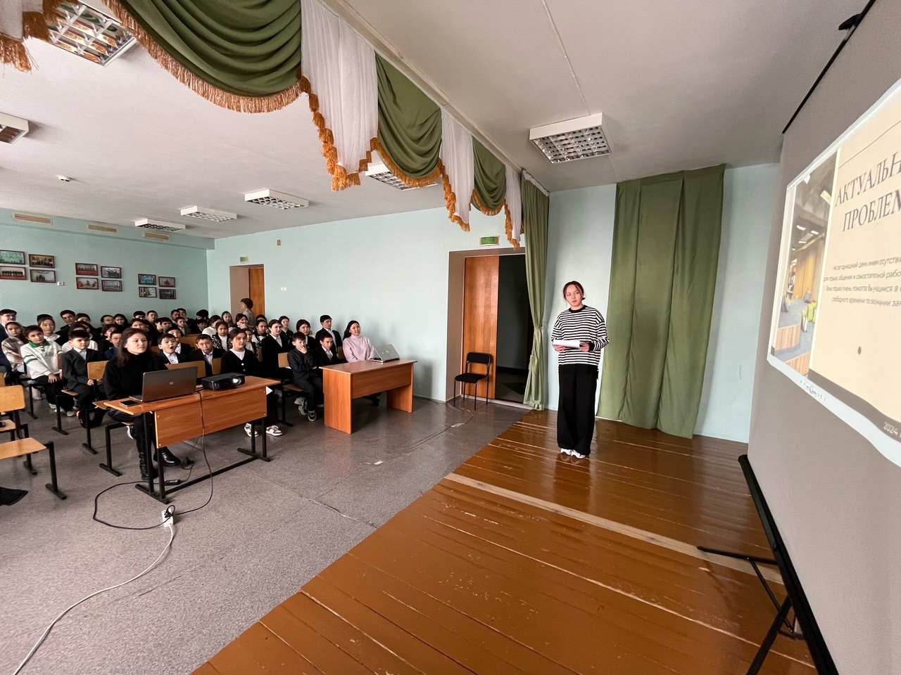 К проекту “Инициативное бюджетирование школьников” подключились учащиеся Рахметовской средней школы