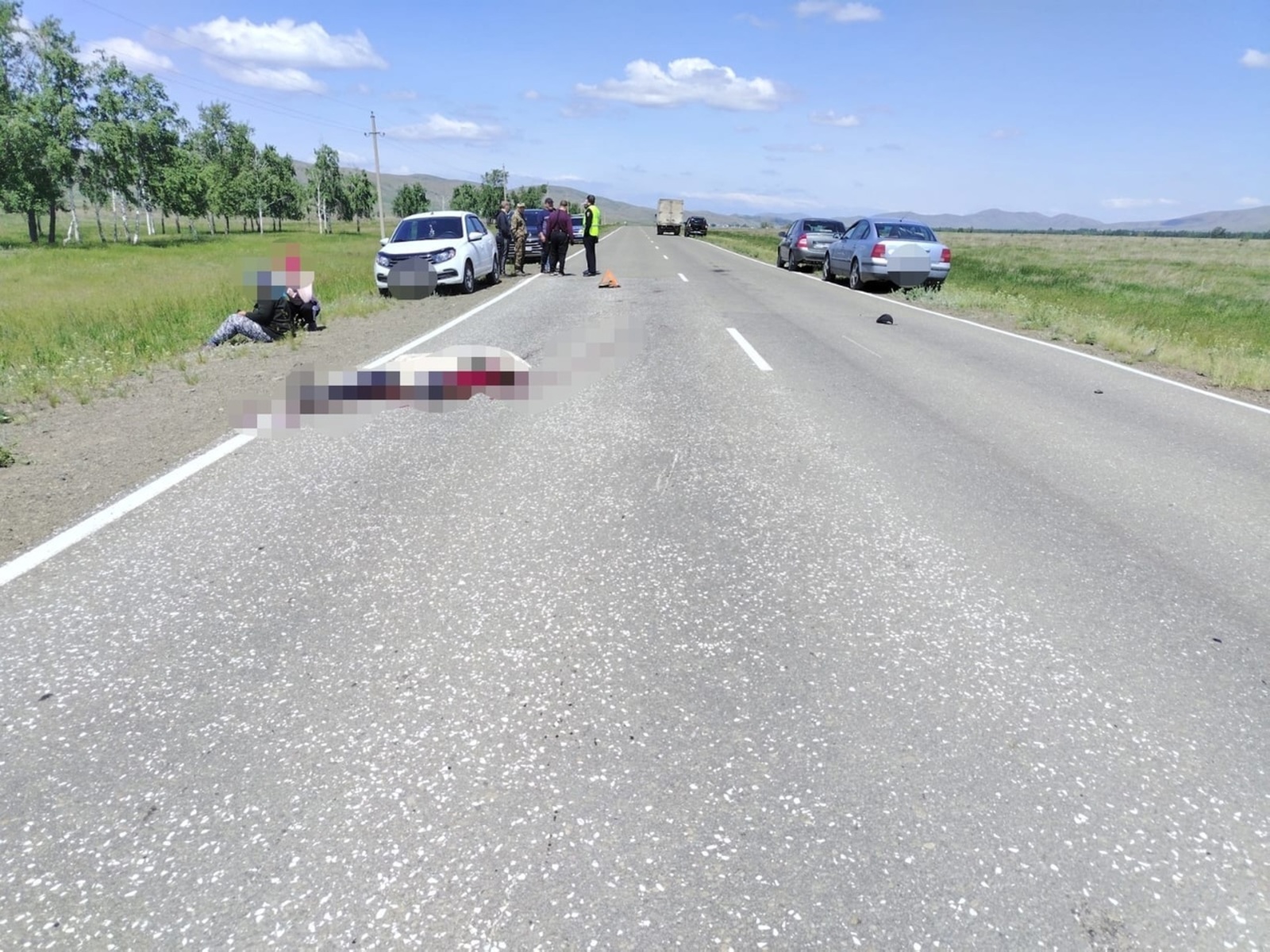 В Башкирии в аварии насмерть разбился мотоциклист