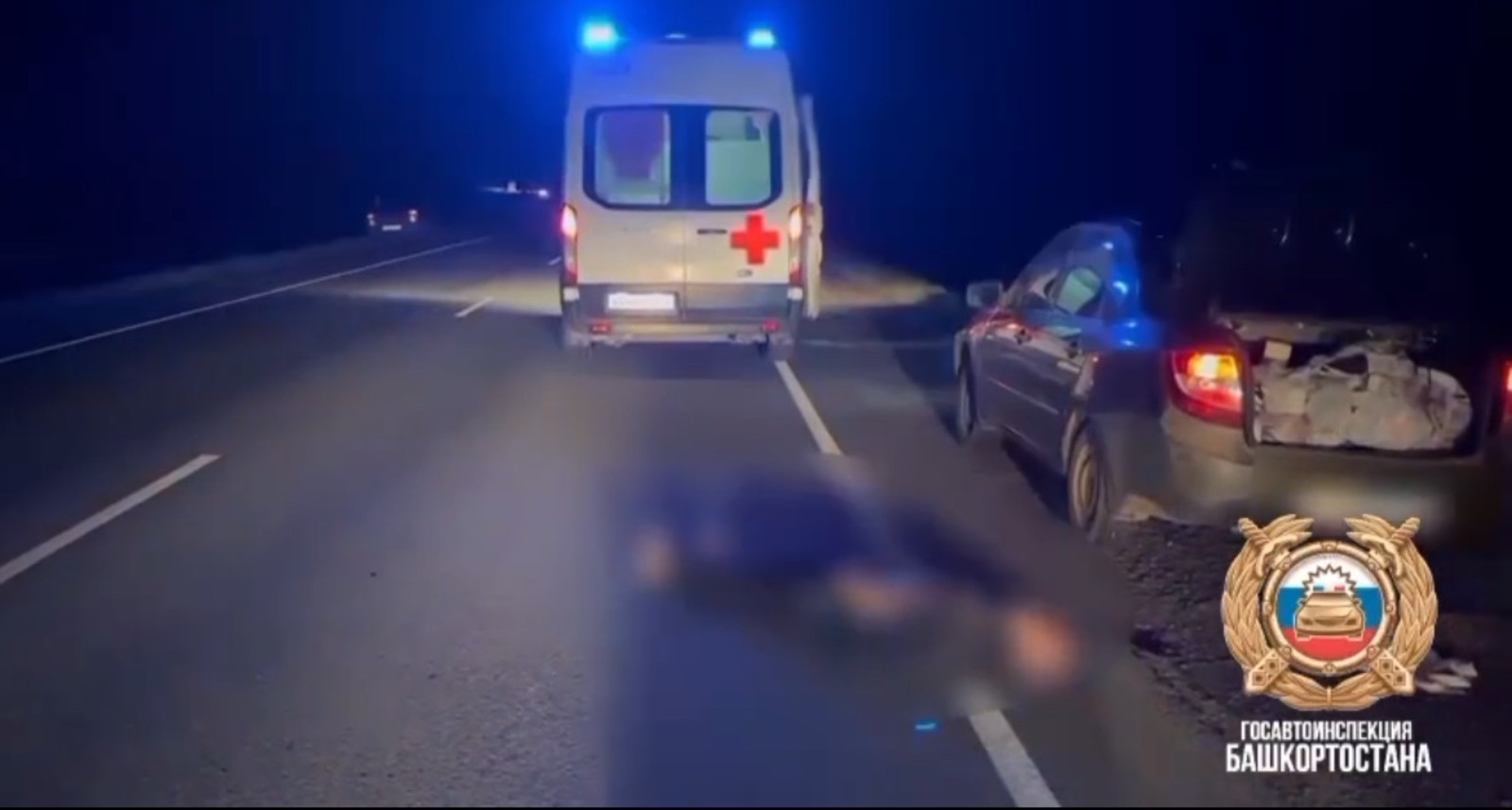 В Башкирии под колесами легковушки погиб велосипедист