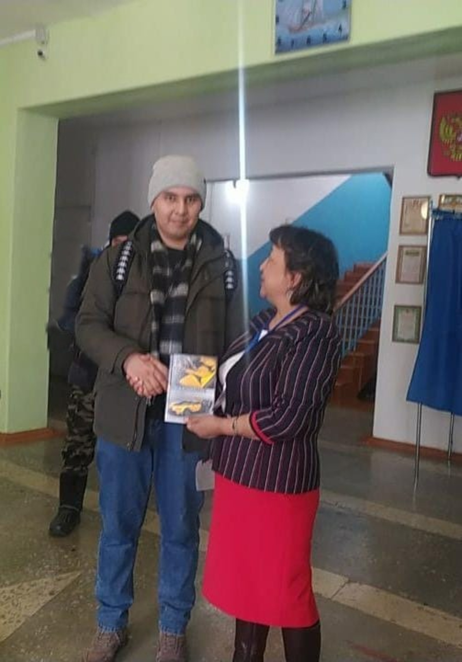 Жители д. Кужаново и Салаватово активно участвуют на выборах!