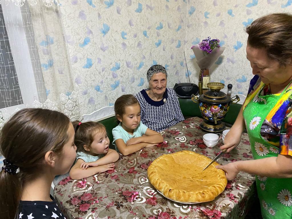 В одном доме живут три поколения семьи Хайбуллиных из Абзелиловского района Башкирии