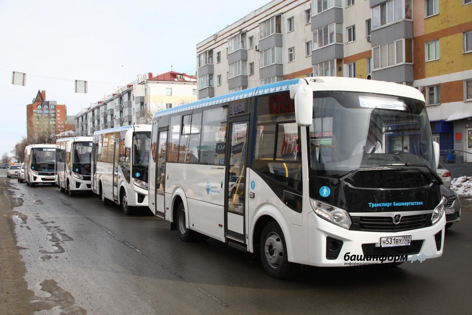 159 новых автобусов выйдут на линии  в Башкирии
