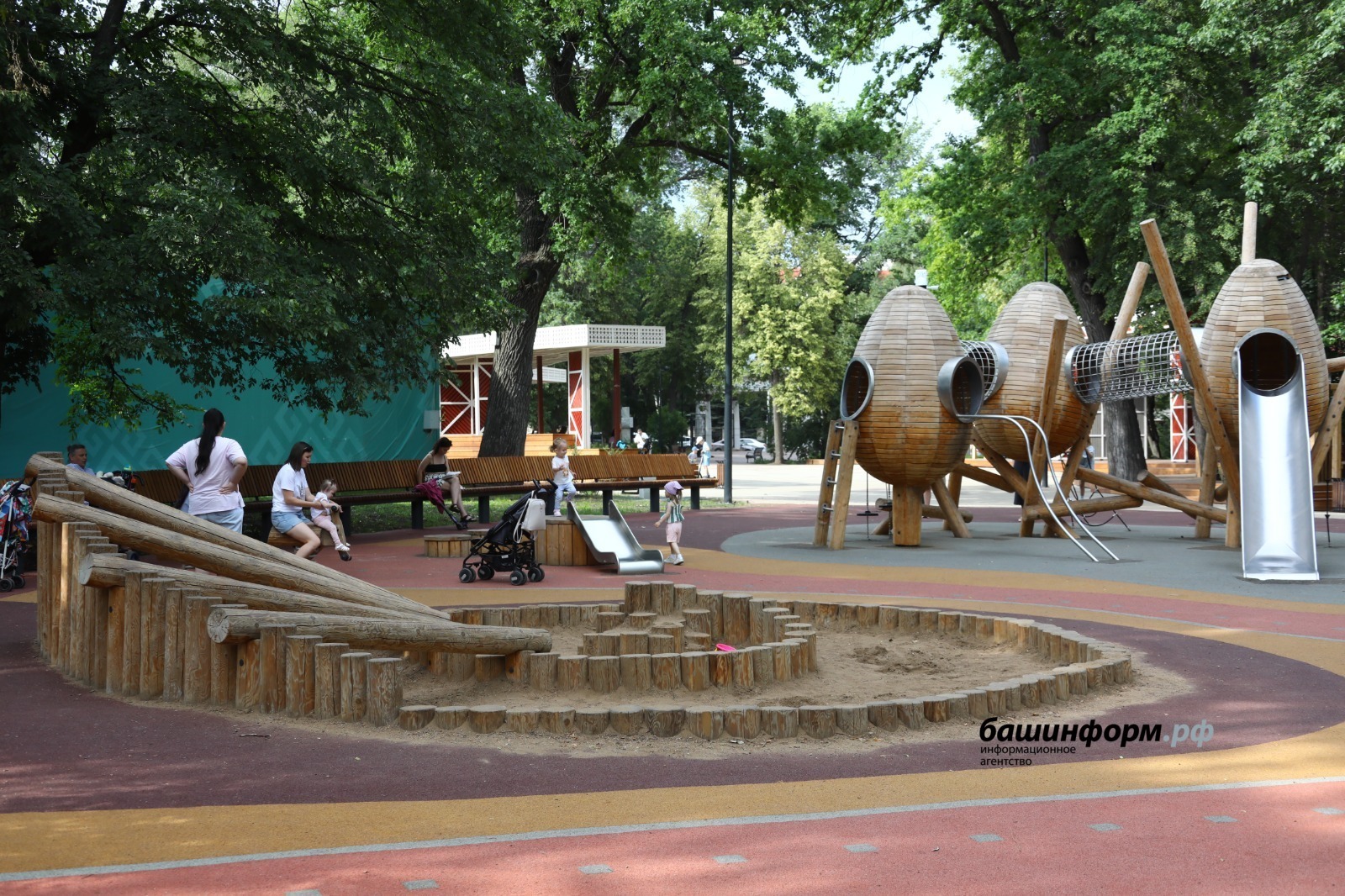 Как в Башкирии преображают общественные территории