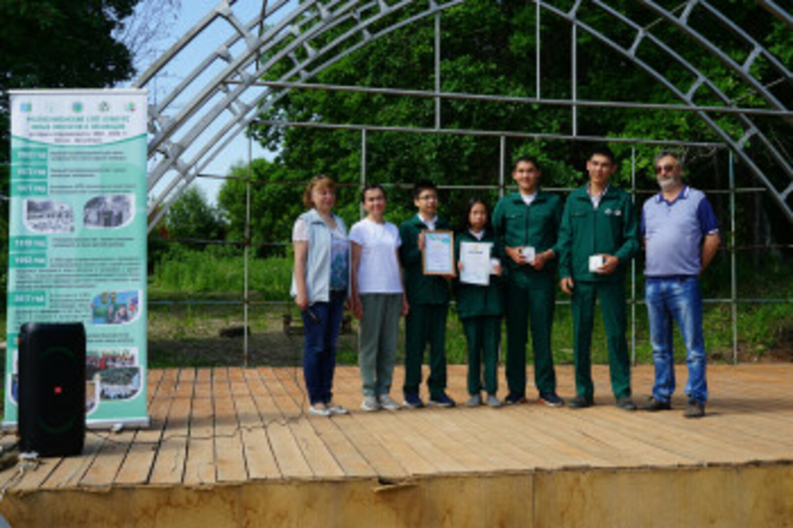 В республике завершился слет-конкурс юных экологов и лесоводов
