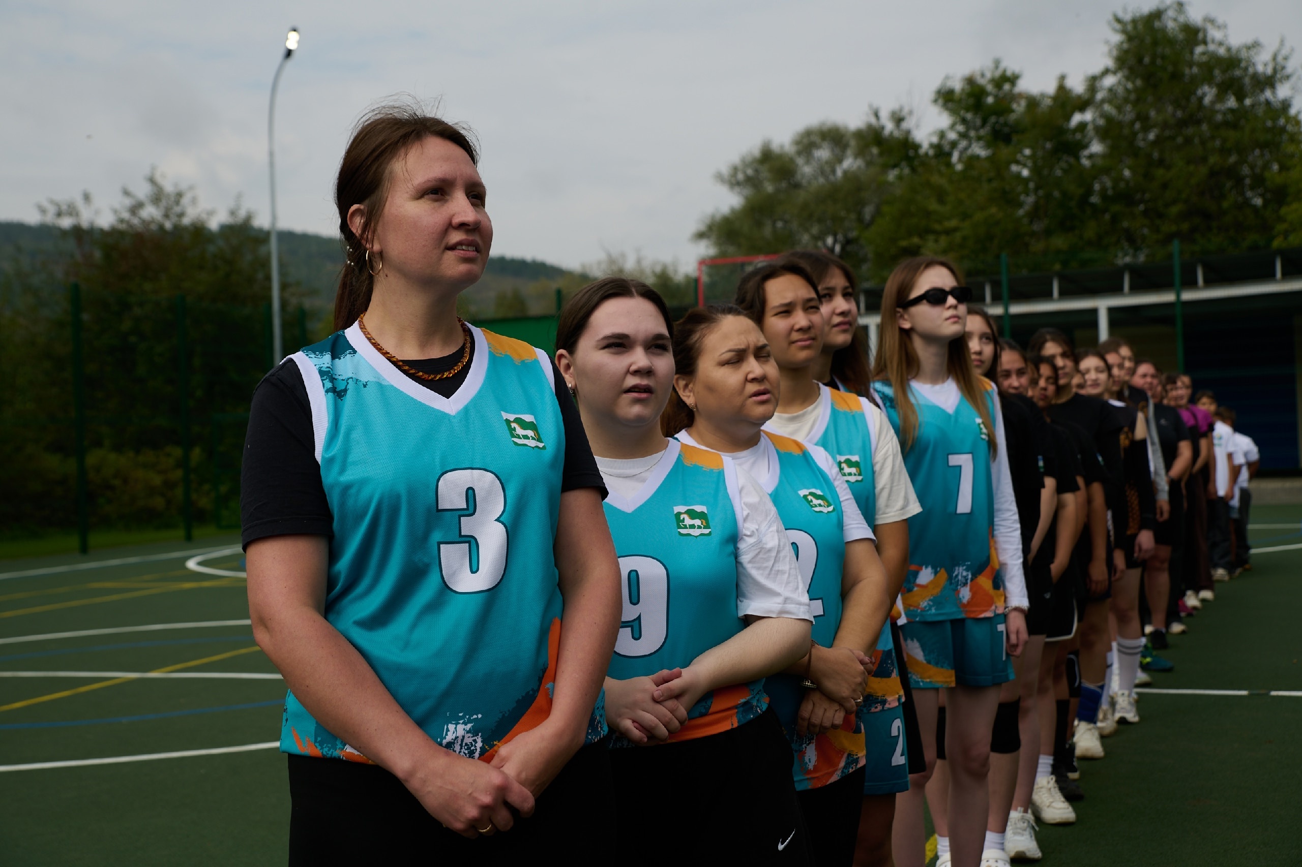 В  лагере «Ирандык» открыли  спортплощадку «Салават»