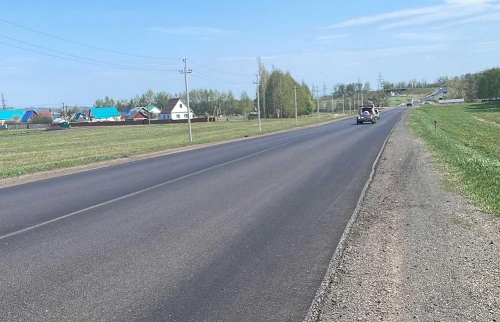 В Башкирии начали ремонт трассы, ведущей к востребованным туробъектам