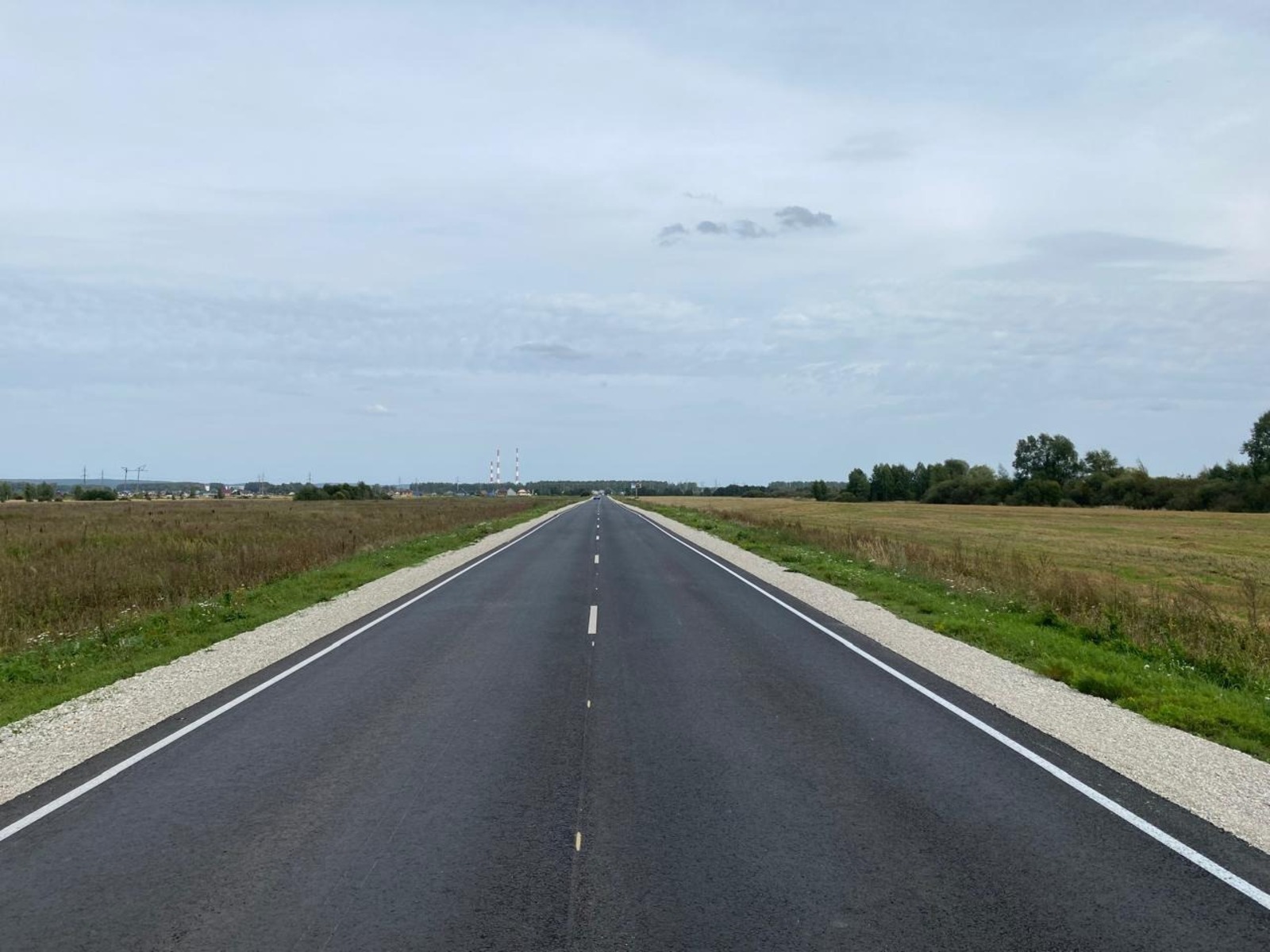 В Башкирии отремонтировали подъезд к посёлку Энергетик