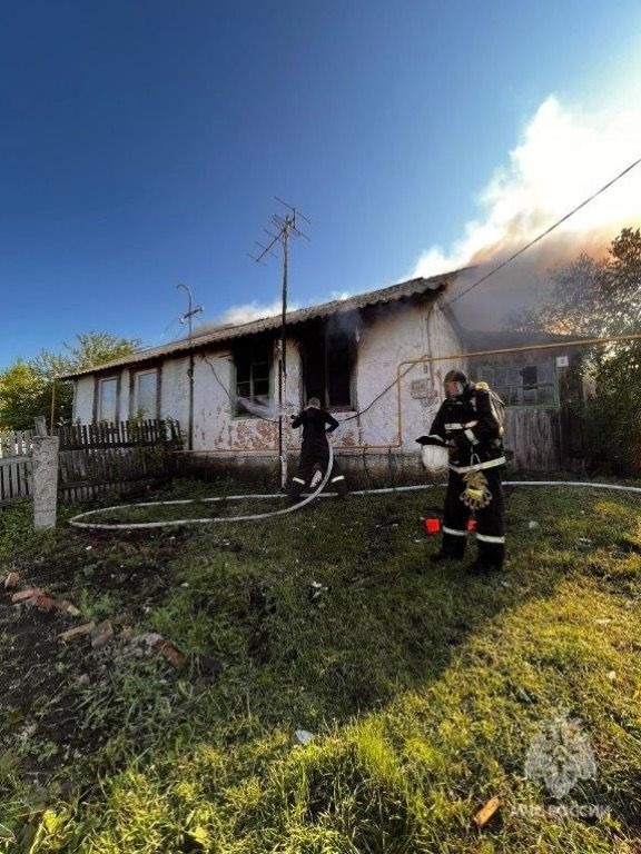 В Абзелиловском районе Башкирии во время пожара погибла женщина