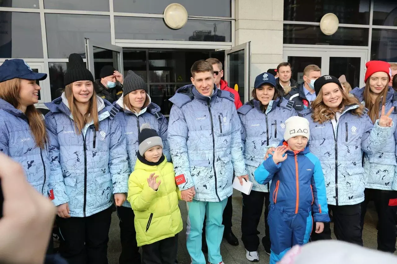 Уфа торжественно встретила призеров и участников XXIV зимних Олимпийских игр 2022 года