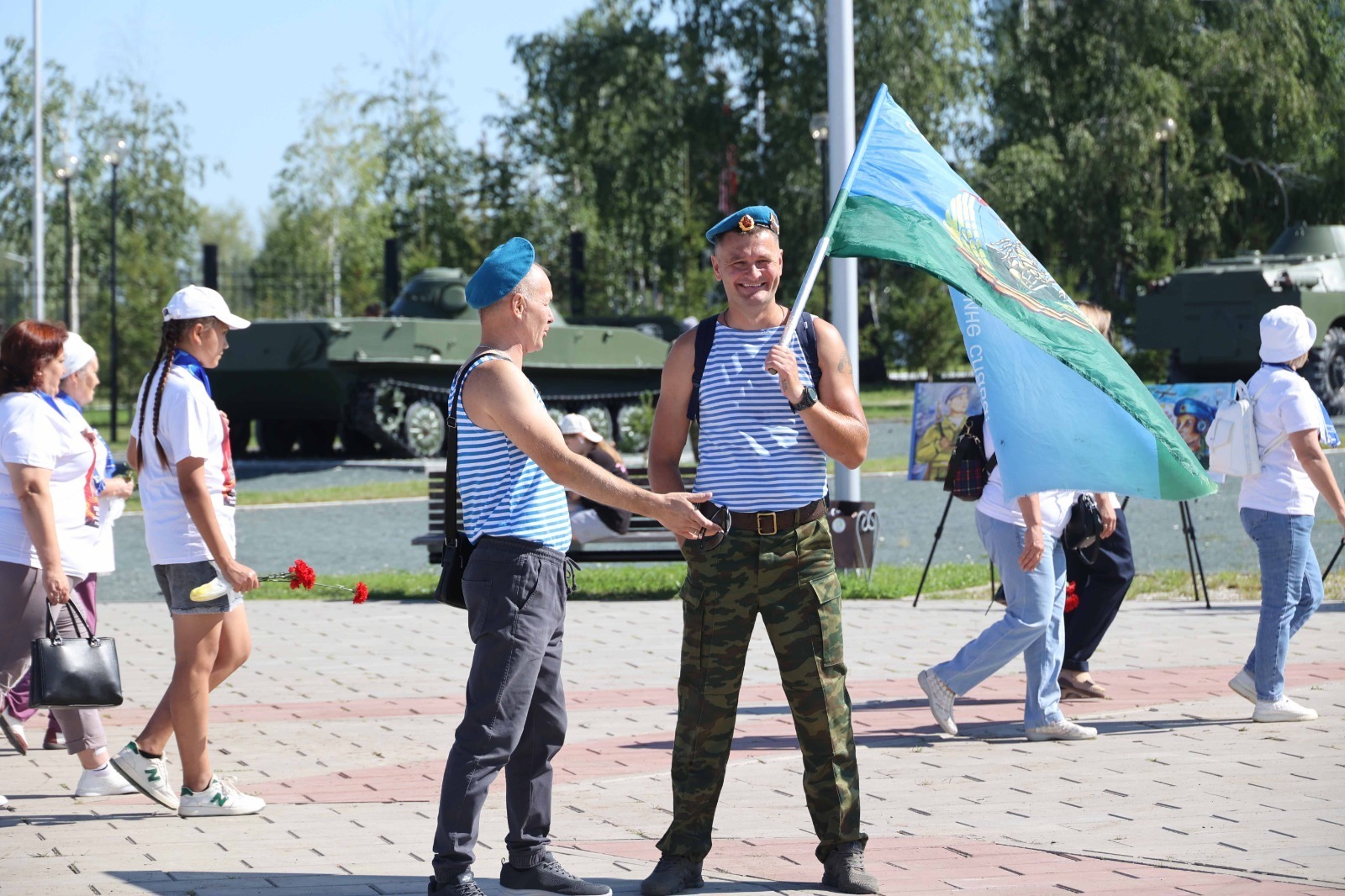 В Башкирии в парке «Патриот» прошел День ВДВ