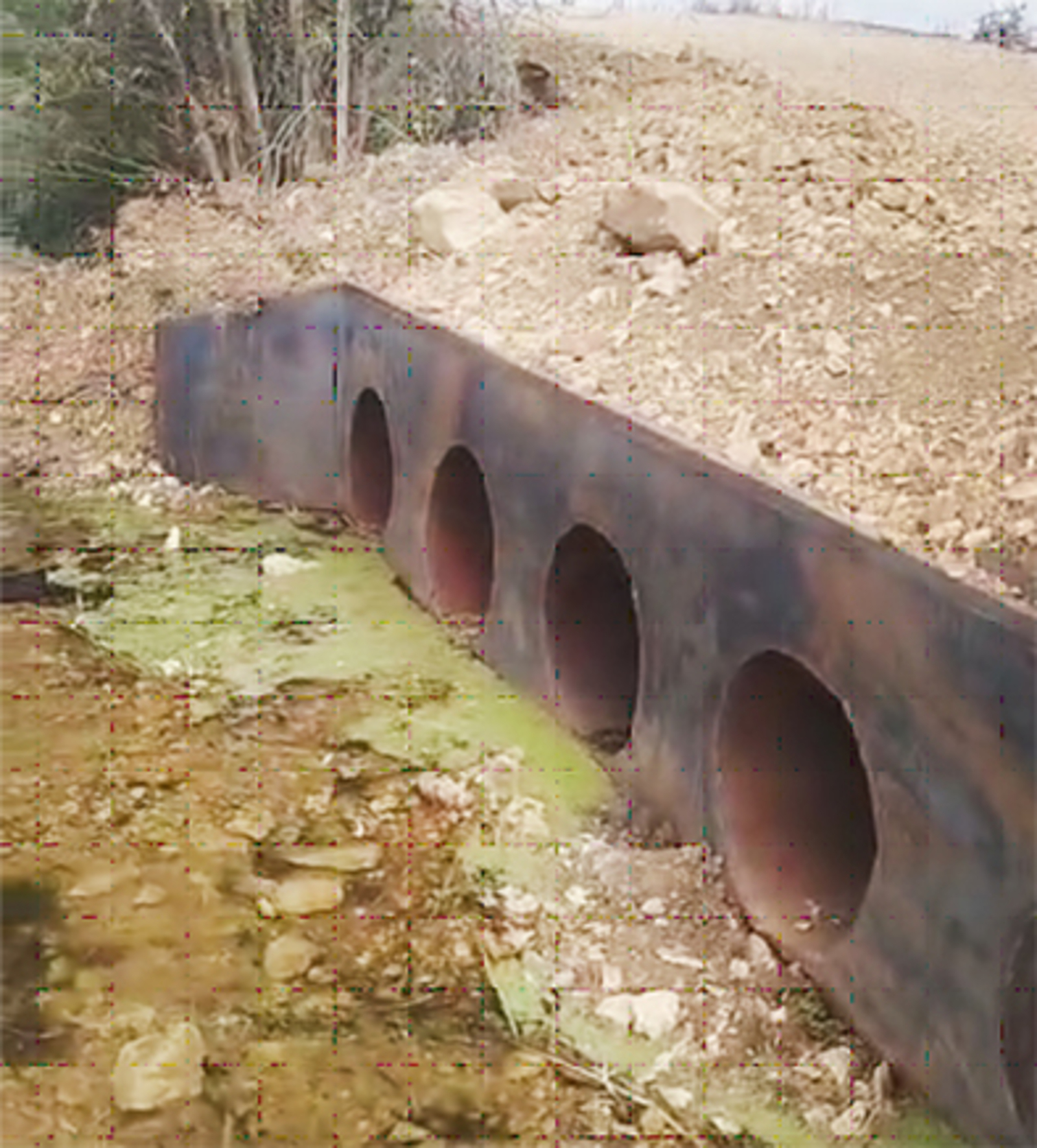 Мост укрепили, дорогу восстановили