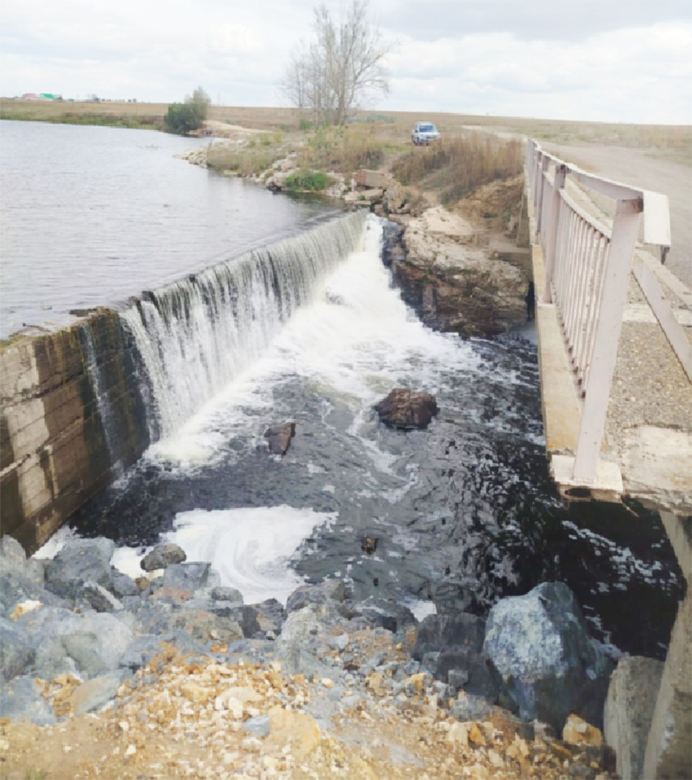 Мост укрепили, дорогу восстановили