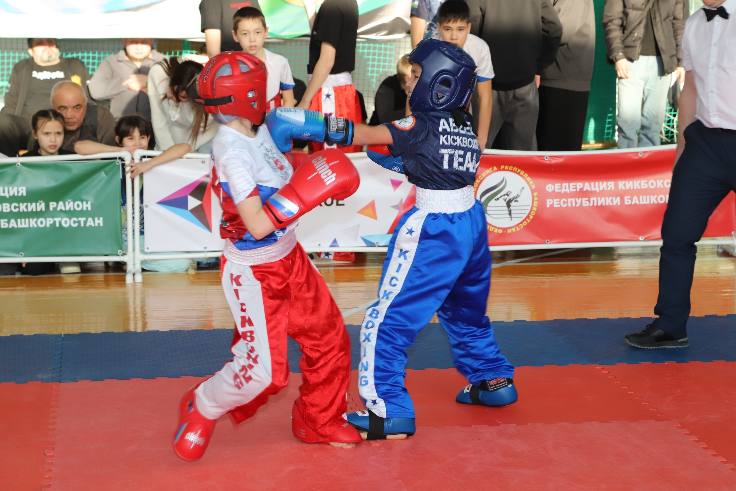 Кикбоксёры боролись за титул чемпиона