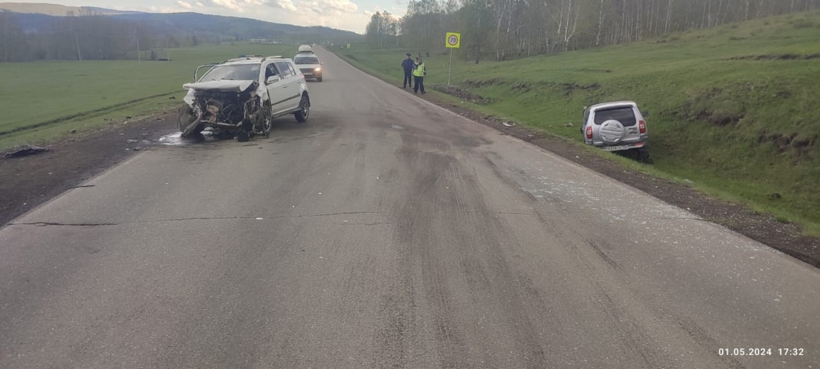 В Абзелиловском районе Башкирии пьяный водитель совершил двойное ДТП