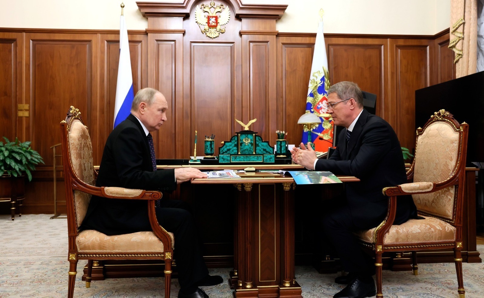 Политологи дали оценку  встрече главы Башкирии  с президентом Владимиром Путиным