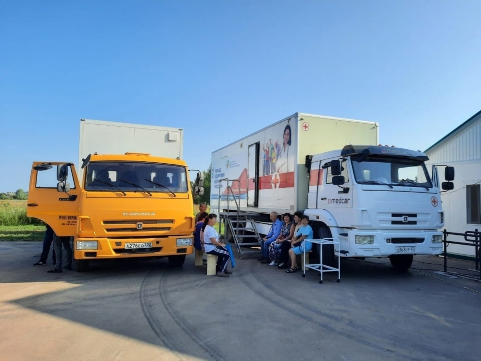 Сегодня в Абзелил прибыл "Поезд здоровья"