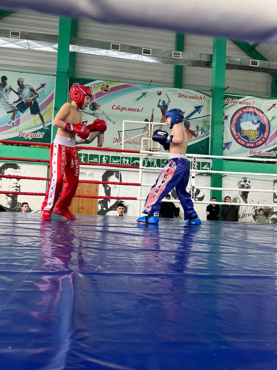 Кикбоксёры боролись за титул чемпиона