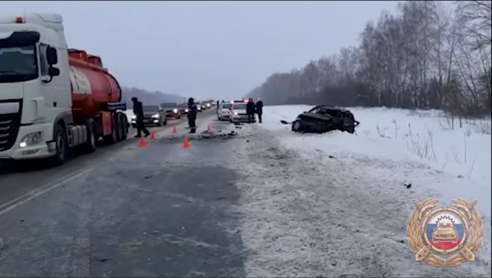 В «снежном» ДТП на трассе М5 пострадали четыре жителя Башкирии