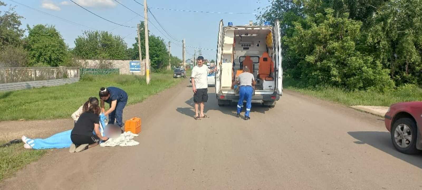 Девушка на самокате из  с. Красная Башкирия умерла в реанимации