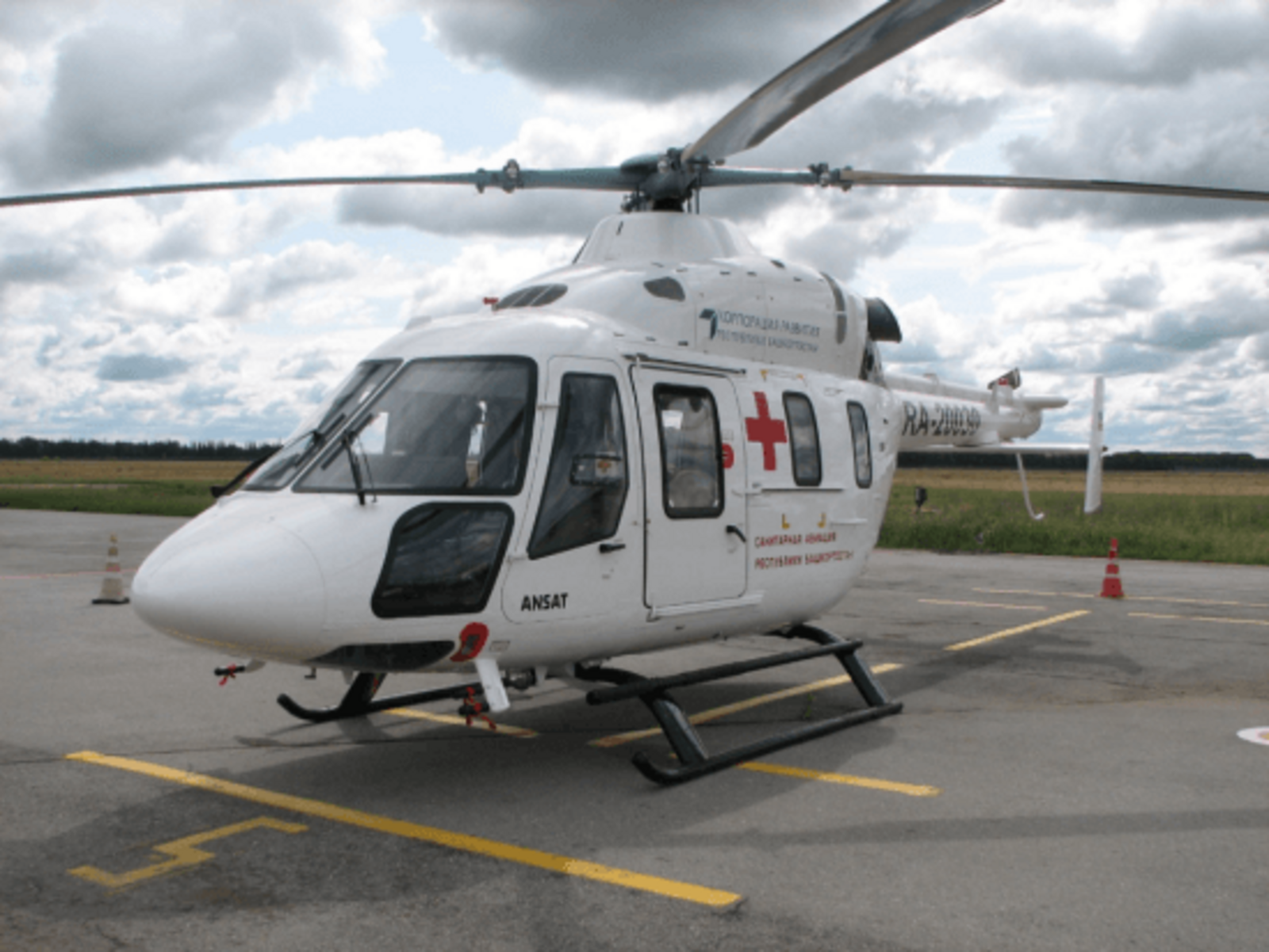 В Башкирию поступит еще один вертолет для санитарной авиации