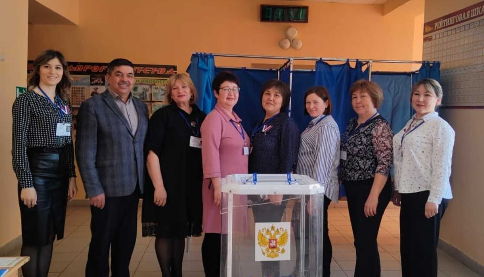 Активно участвуют в выборах жители с. Михайловка Абзелиловского района