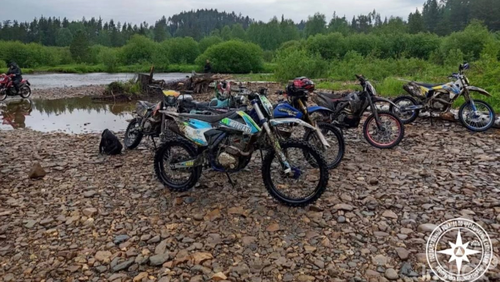 В Башкирии 15 подростков на мотоциклах потерялись в лесу