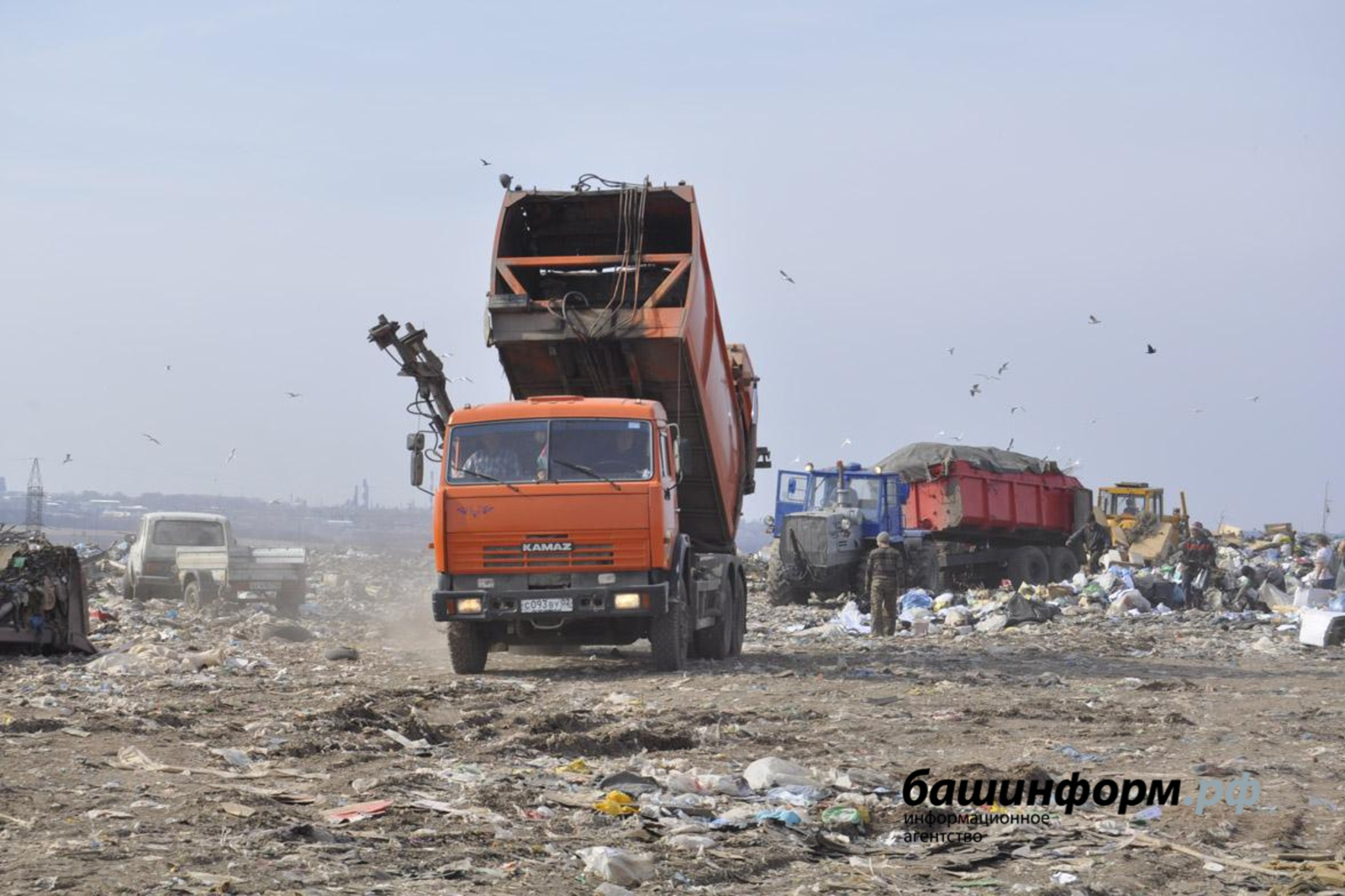 Мощности по сортировке бытового мусора в Башкирии загружены менее чем наполовину
